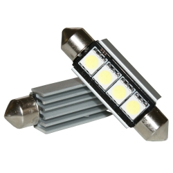 LED 12V 42mm 2-SMD 3 chip Wit CAN-BUS