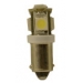 LED 24V 9-SMD Pilot T10 W5W red