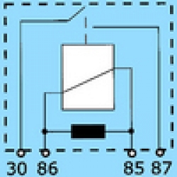 Mini Relays Normally Open 24V (4-Pin)