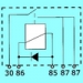 Mini Relays Normally Open 12V (4-Pin)