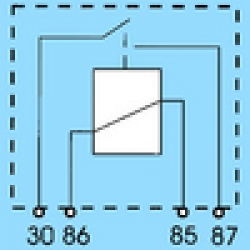 Micro Relays - 4 Pin Normally Open Relays - 4,8 mm